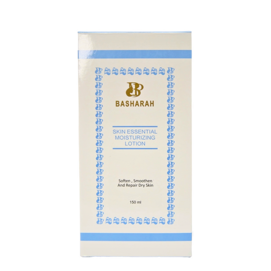 Basharah Skin Essential Moisturizing Lotion – Hydrates, Softens & Repairs Dry Skin (150ml)