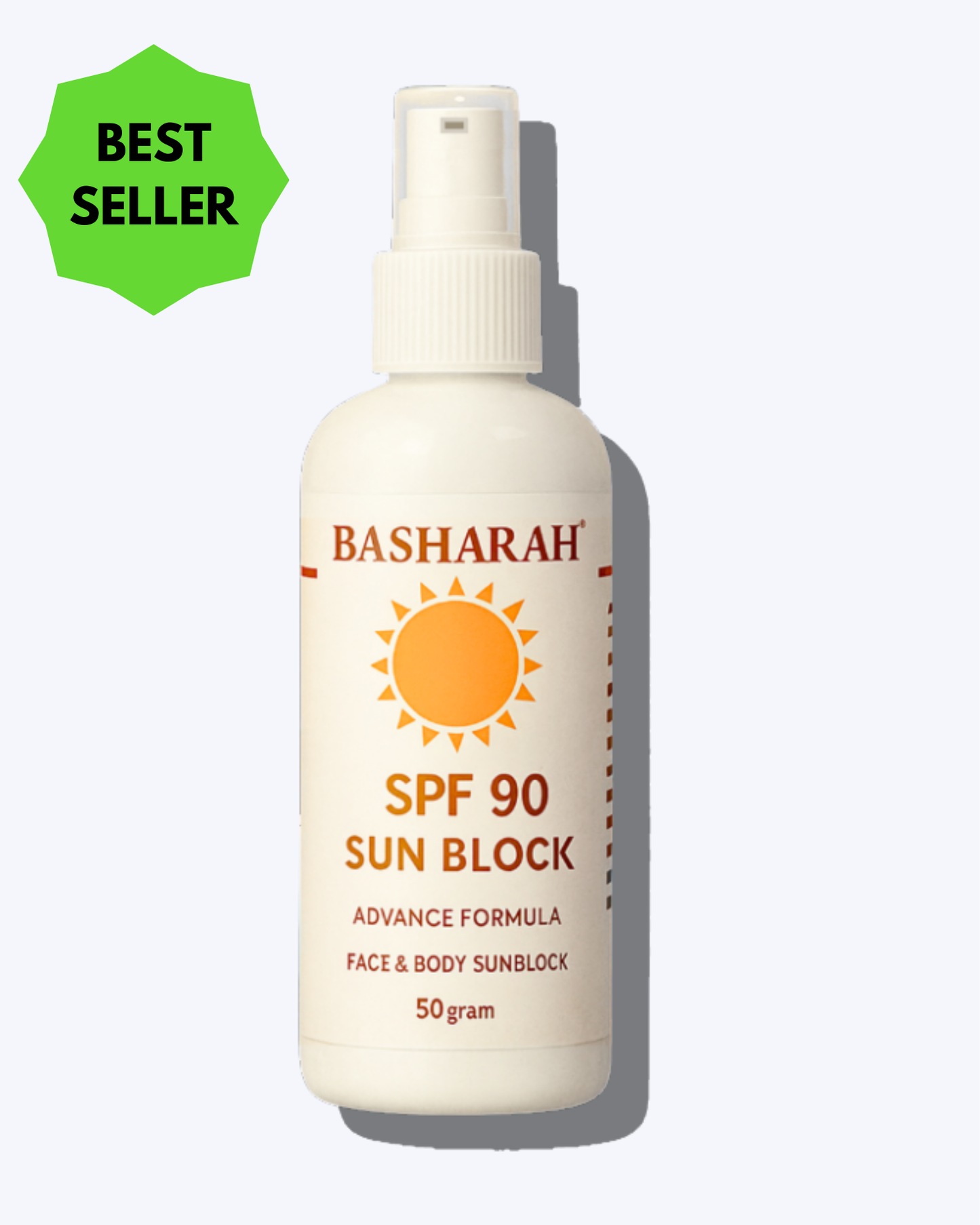 Basharah SPF 90 Sun Block - Advanced Formula for Face & Body