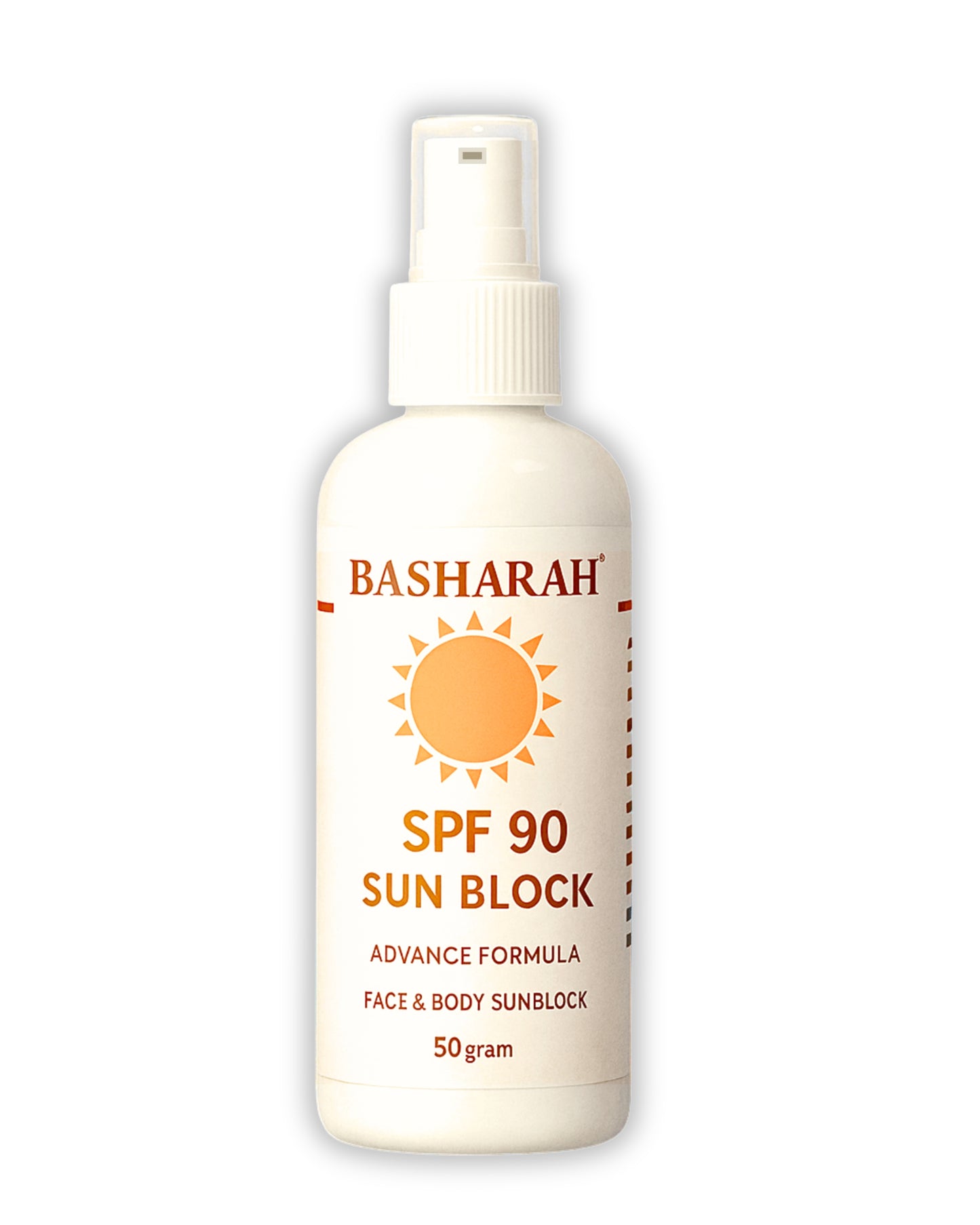 Basharah SPF 90 Sun Block - Advanced Formula for Face & Body