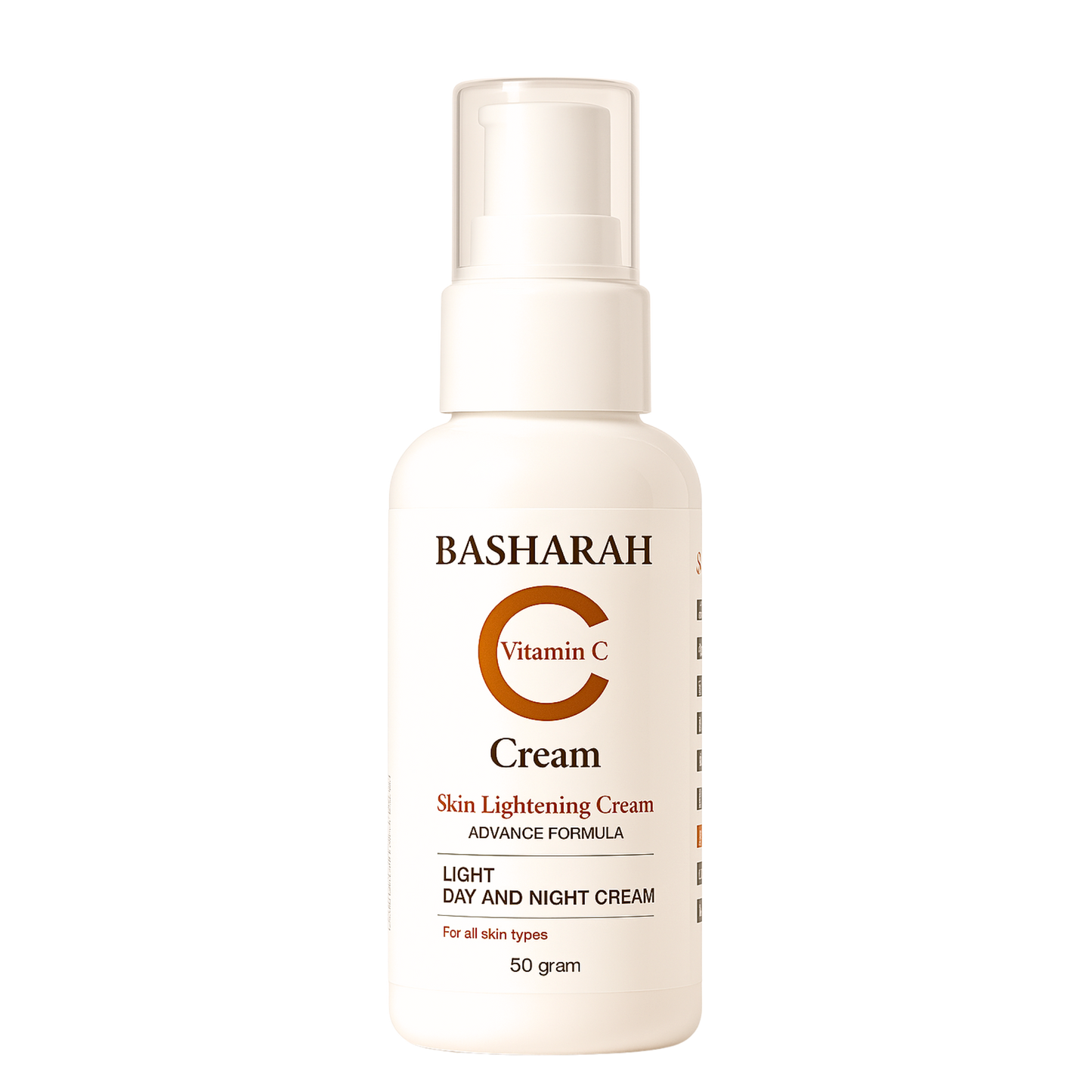 Basharah-C Cream 50gm - Advanced Vitamin C Cream