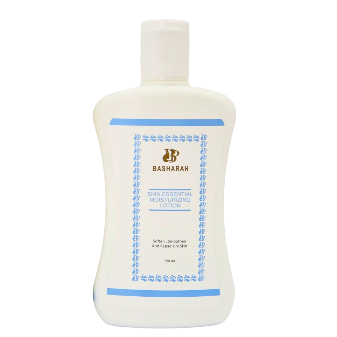 Basharah Skin Essential Moisturizing Lotion – Hydrates, Softens & Repairs Dry Skin (150ml)