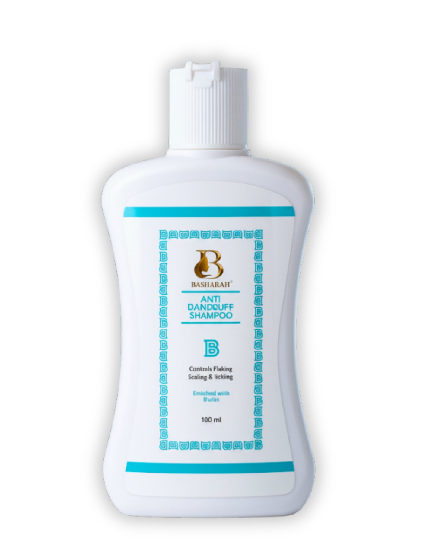 Basharah Anti-Dandruff Shampoo with Biotin – Controls Flaking, Itching & Scaling | 100ml